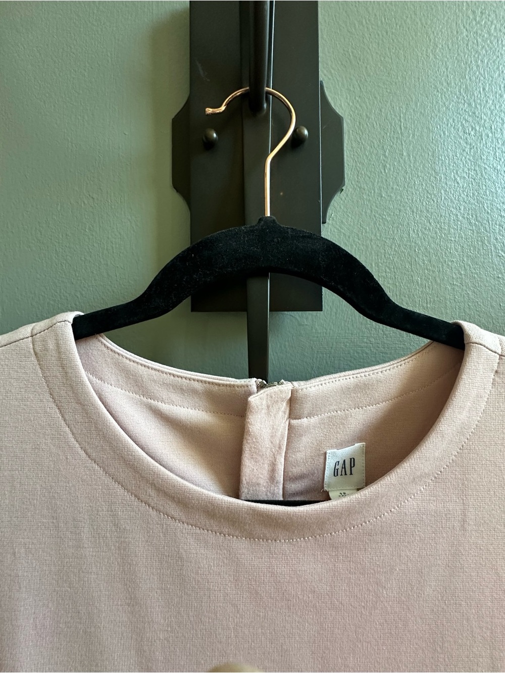 GAP Blush Pink Flattering A Line Dress